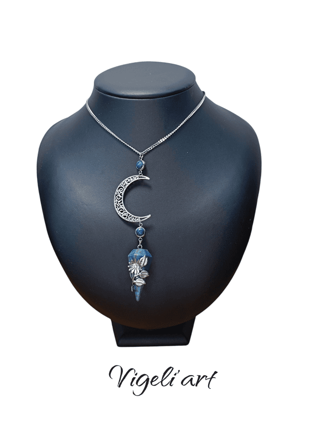 Colliers pendule lapis-lazuli 